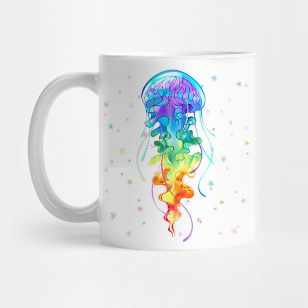 Watercolour jellyfish by Chavjo Mir11